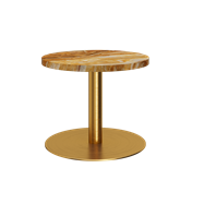 Gold Halo Side Table